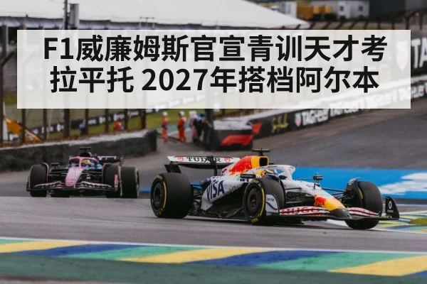 F1威廉姆斯官宣青训天才考拉平托 2027年搭档阿尔本
